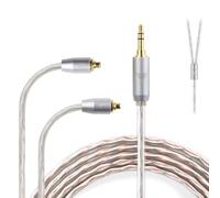 okcsc Cable de repuesto IE300 a 3,5 mm mejorado para auriculares Shure de 4 núcleos para SENNHEISER IE300/IE600/IE900 AKG N5005 N30 N40 3.94 pies