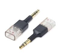 okcsc Conector de auriculares macho de 3,5 mm a HD800 hembra, funciona sin pérdidas para Hifiman HE560, Sony, MDR Z1R Z7M2