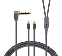 okcsc IE400pro - Cable de repuesto para auriculares, 4 núcleos OFC chapado en plata, para SENNHEISER, compatible con IE500pro/IE400pro/IE100pro, enchufe en forma de L de 4,4 mm de 4 pies