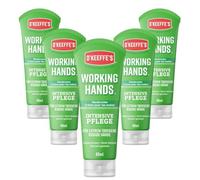 O'Keeffe's Working Hands Tubo de 80 ml 5 Pack - Crema de manos para secado extremo, manos agrietadas, aumenta instantáneamente el contenido hidratante, forma una capa protectora y evita la pérdida de