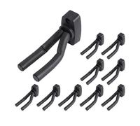 Okeeyseda 10Pcs Soporte de Guitarra Soporte para Colgador de Guitarra Gancho Soporte de Bastidor Soporte de Pared Pantalla de Estudio en Casa para Bajo de Guitarra