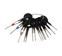 Okeeyseda 11pzs/Juego Herramientas de eliminacion de terminales Kit de Extractor de Pin de Conector crimpado cableado Cable electrico del Coche Juego de Herramientas manuales de reparacion