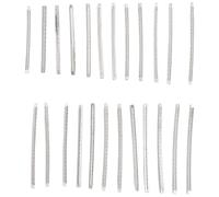 Okeeyseda 2.9MM Guitarra EléCtrica AcúStica 24 Trastes Fret Wire Fret Wire Set, Plata