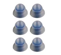 Okeeyseda 3 Pares de Tapones para los Oídos de Diámetro Estrecho, con Aislamiento de Ruido, para Auriculares Internos, Accesorio de Silicona con Aislamiento de Ruido L