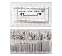Okeeyseda 360Pcs Reloj de Acero Inoxidable Banda Resorte Barras Correa Enlace Alfileres 6-25Mm Kit de ReparacióN