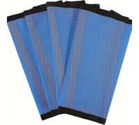 Okeeyseda 4 Piezas Botas para Caballos Juego de 4 Polainas para Caballos Envolturas para Piernas Entrenamiento Deportivo Suministros Profesionales Azul