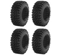 Okeeyseda 4 Uds 90Mm 1,9 NeumáTicos de Goma para 1/10 RC Crawler Car TRX4 D90 SCX10 II III