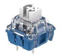 Okeeyseda 45 Piezas Interruptores Rápidos Silver V2 Eje Lineal Interruptor de Teclado de Tiempo de Uso Extralargo para Teclado Mecánico de Juegos DIY