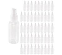 Okeeyseda 50 Piezas 50Ml de Atomizador Recargable de PláStico VacíO Botella de Viaje Transparente