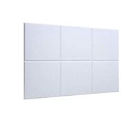 Okeeyseda 6PCS Panel de AbsorcióN AcúStica 12Pulgadax 12Pulgadax 0.4PulgadaAcolchado una Prueba de Sonido para Aislamiento de Graves de Eco para AcúStica