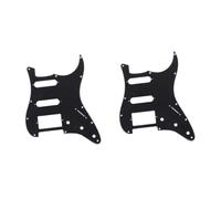 Okeeyseda Accesorios para Guitarra Golpeador de Guitarra Eléctrica Cubierta Frontal Golpeador de Guitarra Eléctrica Negro