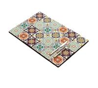 Okeeyseda Alfombra Retro de Drenaje de Agua de Secado Rápido para Encimeras de Barra de Cocina