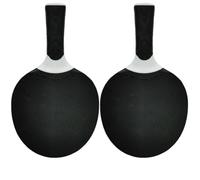 Okeeyseda Artículos Deportivos Raquetas de Tenis de Mesa de Silicona Multicolor Adecuadas para Principiantes en Entrenamiento y Competición Negro