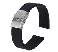 Okeeyseda Banda Reloj Pulsera Con Hebilla Correa Silicona Caucho Impermeable 20mm Deportes