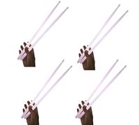 Okeeyseda Baqueta Fluorescente 5A Baqueta Baqueta de Nylon Baqueta Rosa