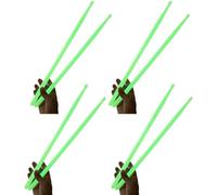 Okeeyseda Baqueta Fluorescente 5A Baqueta Baqueta de Nylon Baqueta Verde