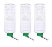 Okeeyseda Bebedero AutomáTico para Animales PequeñOs De 1000 Ml, Botella De Agua Colgante Adecuada para Comederos De Cobayas, Color Verde