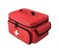 Okeeyseda Bolsa De Almacenamiento De Medicamentos, Organizador De Frascos De Pastillas Con Cerradura VacíA Con Bolsas PortáTiles Con Cremallera, Caja De Medicamentos Para Viajes En Casa, B