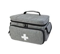 Okeeyseda Bolsa De Almacenamiento De Medicamentos, Organizador De Frascos De Pastillas Con Cerradura VacíA Con Bolsas PortáTiles Con Cremallera, Caja De Medicamentos Para Viajes En Casa, D