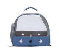 Okeeyseda Bolsa Transportadora de Viaje para Pájaros, Transportador Portátil para Periquitos y Loros Pequeños con Percha de Pie, Ventana de Acceso Lateral Plegable
