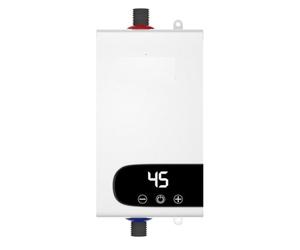 Okeeyseda Calentador de Agua EléCtrico de 4500W - Calentamiento InstantáNeo RáPido Calentador de Agua EléCtrico PequeñO Temperatura Constante Enchufe de la UE