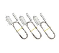 Okeeyseda Cepillo para Tuberías, Suministros para Acuarios, Cepillo para Limpiar Tuberías de Peceras, Cepillo para Limpiar Acuarios, Color