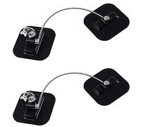 Okeeyseda Cerraduras para Gabinetes de FrigoríFico, Cerradura de Nevera con Llaves Cerraduras de Seguridad para NiñOs para ElectrodoméSticos Armarios de Cocina Puerta de Nevera