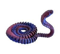 Okeeyseda Cobra en 3D, Cobra Articulada en 3D, Juguetes de Cobra Flexibles Posables C