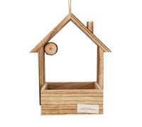 Okeeyseda Comederos para Casas de Pájaros para Exteriores, Herramienta de Alimentación para Colgar, Dispensador de Comedero para Pájaros, Soporte para Contenedor de Alimentos B