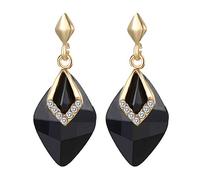 Okeeyseda Fashion Pendientes De La Vendimia Pendientes Geométricos De Cristal Pendiente Del Perno Prisionero para Las Mujeres Pendientes De La Aleación Joyería Fina Clásica