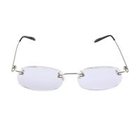 Okeeyseda Gafas sin de lectura unisex flexible lente de gafas de luz 2,00 con caja