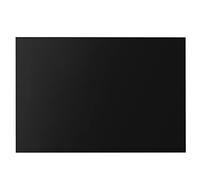 Okeeyseda Guitarra Bajo Pickguard Sheet Scratch Plate Material en 1 Capa Negro 43 X 29 Cm