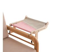 Okeeyseda Hamaca para Gatos Hamaca Universal para Gatos para Todas Las Estaciones Cama Colgante para Gatos Cama Colgante para Gatos Soporte de Fijación Conveniente Gris Rosa