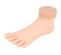 Okeeyseda Herramienta de practica de pie falso modelo flexible movible suave para la manicura del arte