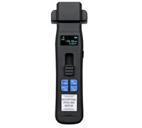 Okeeyseda Identificador de Fibra Óptica Recargable -C607 Negro + OPM + VFL + Luz LED, Comprobador de Cable de Fibra Óptica, Herramienta FTTH
