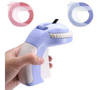 Okeeyseda Impresora Portátil de Etiquetas en Relieve 3D Impresión Manual de Etiquetas DIY 12965 Máquina de Escribir Manual Púrpura