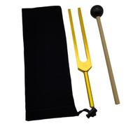 Okeeyseda Juego de Diapasones de Aleación de Aluminio Instrumento de Terapia de Sonido Accesorios para Instrumentos Musicales Alivio del Estrés Laboral UT396