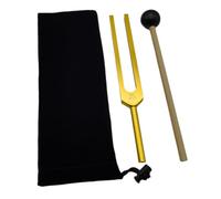 Okeeyseda Juego de Diapasones de Aleación de Aluminio Instrumento de Terapia de Sonido Accesorios para Instrumentos Musicales Alivio del Estrés Laboral RE417HZ