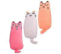 Okeeyseda Juguetes con Hierba Gatera, Pulgar, Almohada Felpa, Rechinar los Dientes, Resistente una Mordeduras, Burlas, Juguete para Masticar para Gatos, Suministros para Mascotas