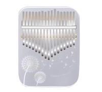 Okeeyseda Kalimba 17 Teclas Piano de Pulgar Profesional Acrílico Kalimba Piano de Pulgar Teclado Instrumento Musical Diente de León