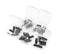 Okeeyseda Kit de Caja de Surtido de 50 Chips IC Lógicos de Circuito Integrado 74HC/74LS DIP-14 de 5 Valores, Componente Electrónico