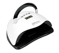 Okeeyseda LáMpara de UñAs de 180W Sun X7 MAX 57LED LáMpara UV Fototerapia LáMpara de Secador de Esmalte de UñAs LáMpara Profesional AutomáTica para Manicura-Enchufe de la UE