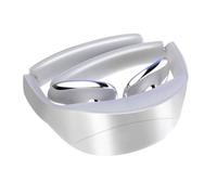 Okeeyseda Masajeador de Cuello EléCtrico de CalefaccióN Plegable para Aliviar el Dolor de Cuello Masajeador de Cuello de Viaje en Casa MINI Masajeador de Columna Cervical