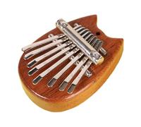 Okeeyseda Mini Kalimba 8 Teclas Exquisito Piano de Dedo Pulgar, Regalo para Principiantes Amantes de la MúSica, Colgante