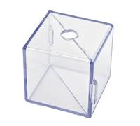 Okeeyseda Mini Molde Triangular Cúbico para Dar Forma A Frutas, Reutilizable, de Plástico Transparente, para Cultivar Fresas y Tomates. Herramienta de Estilizado en Forma de Cubo.