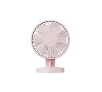 Okeeyseda Mini Ventilador Portátil, Ventilador Eléctrico de Escritorio USB, Dormitorio de Estudiantes, Ventilador de Refrigeración Pequeño, Ventilador de Doble Hoja C
