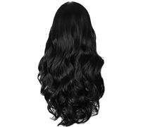 Okeeyseda Peluca con Frontal de del Cuerpo Pelucas de Cabello Humano con LíNea de Cabello Natural Pelucas de Cabello Humano con Frente de Encaje Prearrancado BrasileñO