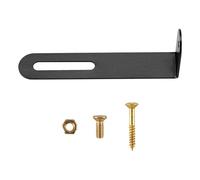 Okeeyseda Piezas de Soporte para Guitarra EléCtrica Soporte de Placa de Rascar con Tuerca Tornillos Dorados para LP Golpeador de Guitarra