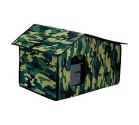 Okeeyseda Refugio para Mascotas,Casa CáLida Y Plegable para Gatos Aire Libre,Cama para Gatos,Refugio para Perros Y Gatos,Cueva para Gatos Resistente A Intemperie Que Se Mantiene Abrigada C