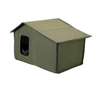 Okeeyseda Refugio para Mascotas,Casa CáLida Y Plegable para Gatos Aire Libre,Cama para Gatos,Refugio para Perros Y Gatos,Cueva para Gatos Resistente A Intemperie Que Se Mantiene Abrigada B
